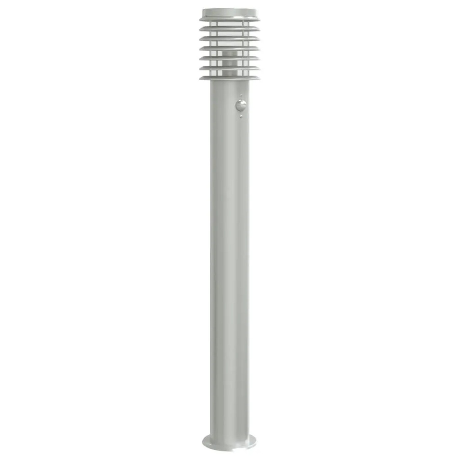 vidaXL Wegeleuchte mit Bewegungsmelder Silbern 110 cm Edelstahl 4006367