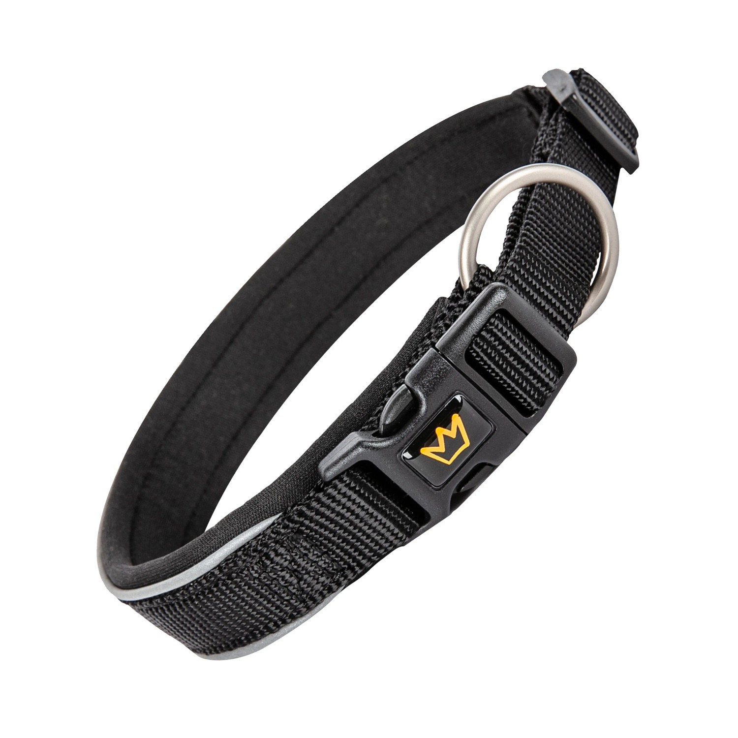 Rudelkönig Hundehalsband Paola Verstellbar Nylon Neopren Größe 2