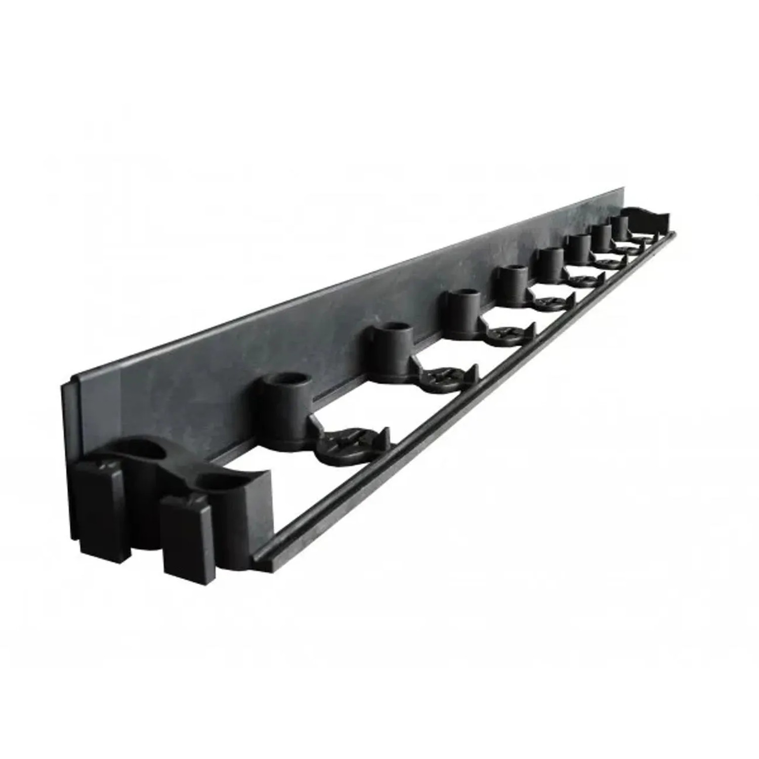 Green-Split Rasenkante aus Kunststoff 20er Set 20 m Schwarz