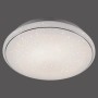 Weiße LED-Deckenleuchte Jupiter Ø 44cm mit Sternenhimmel-Effekt für Innenräume.