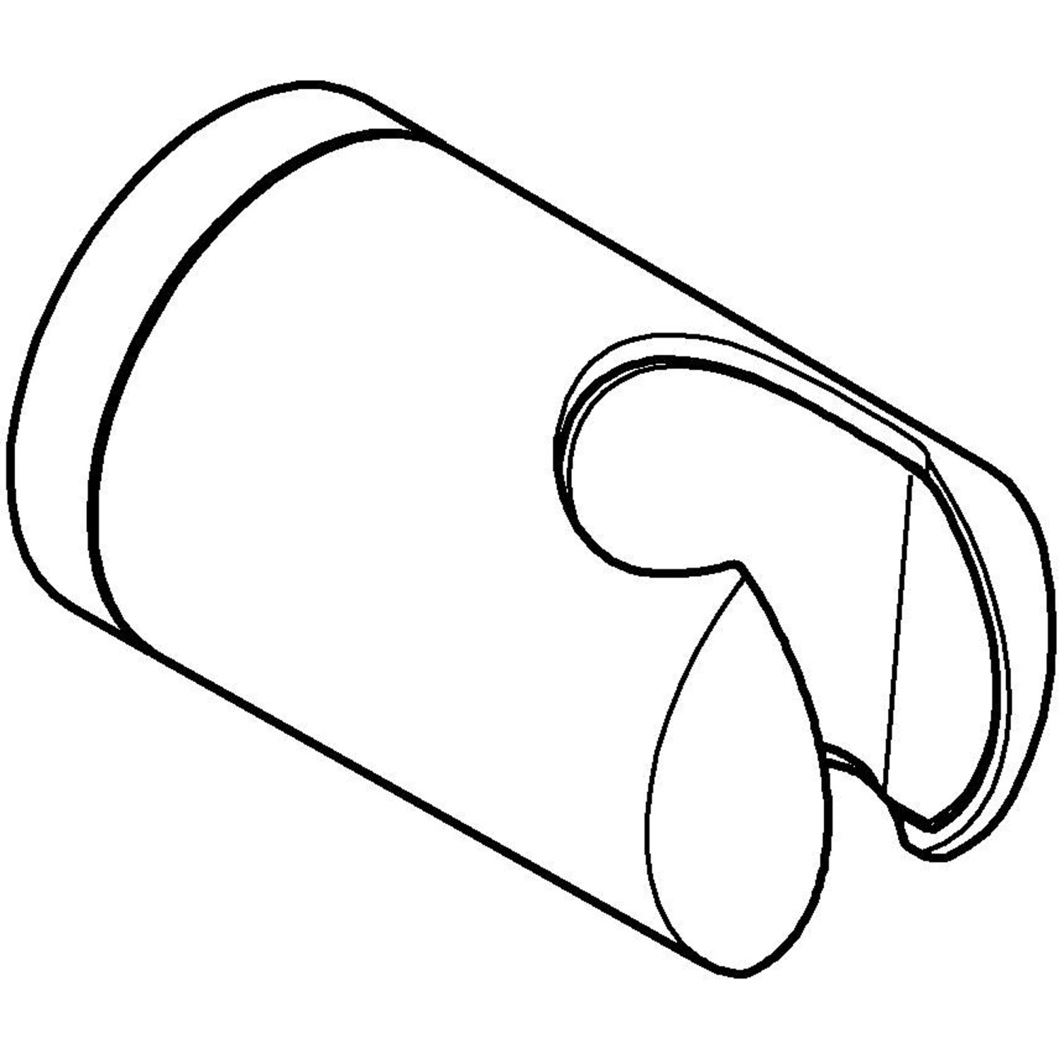 Grohe Movario Handbrausehalter – Verstellbar, StarLight Chrom, Silber, 28401000