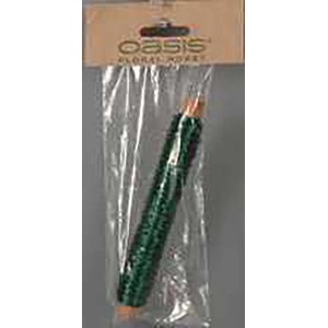 Grüner Flower Power Kupferlack-Draht zum Basteln und Dekorieren.