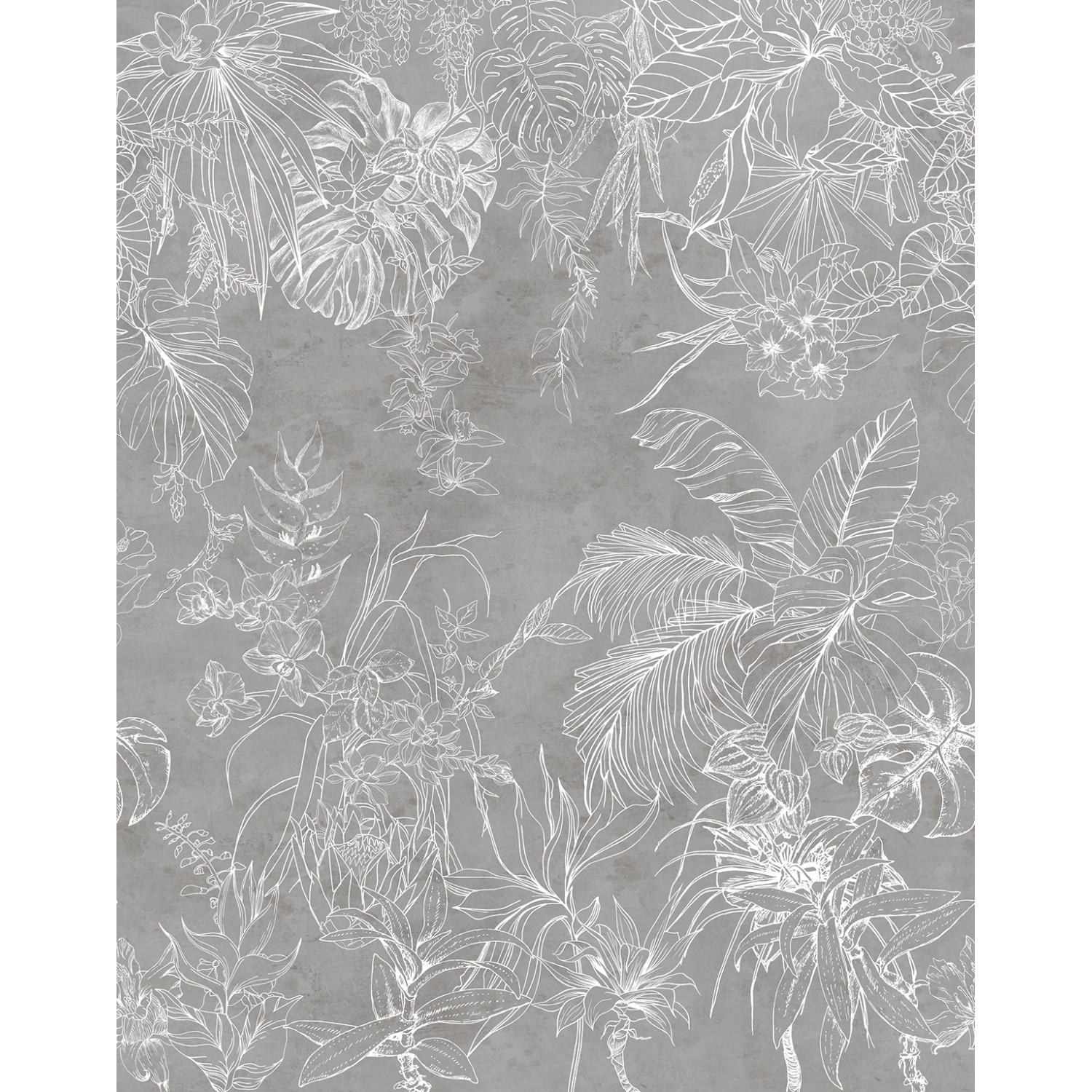 Schöner Wohnen Vliestapete 2 DD Floral Braun-Weiß 270 x 212 cm FSC® günstig online kaufen