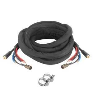 STAHLWERK Zwischenschlauchpaket, 20 m, wassergekühlt, für MIG MAG Schweißgeräte. Zubehör für Löt- & Schweißarbeiten.