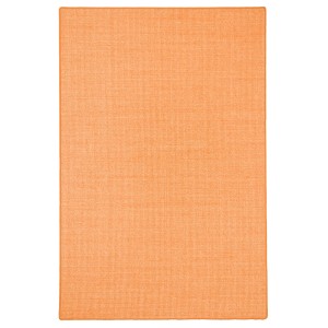 Oranger Sisalteppich (80x240 cm) von Snapstyle, klassisches Naturdesign.