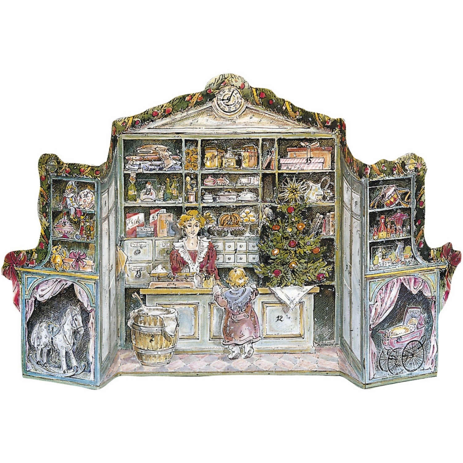 Adventskalender \'Kaufladen\'