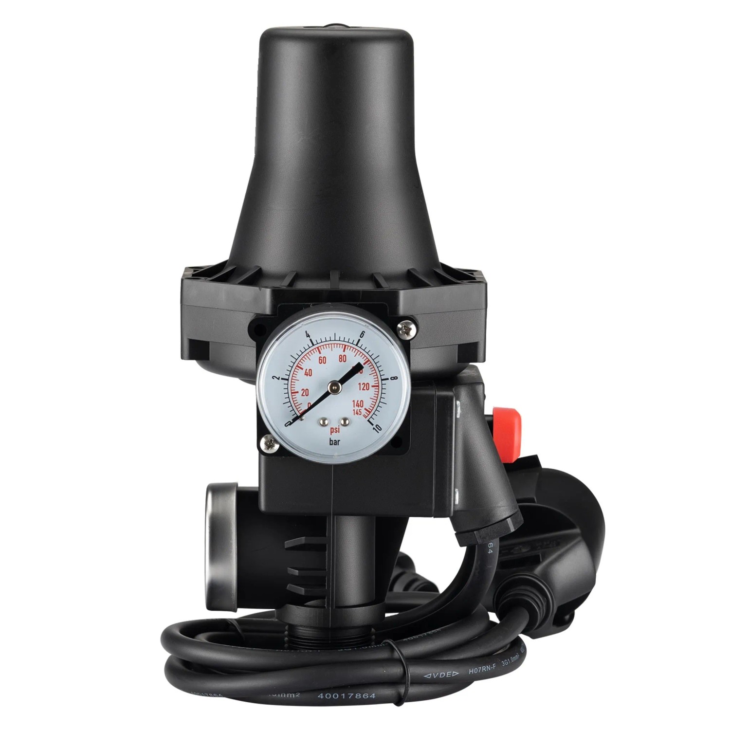 Wiltec Druckschalter Kabel SKD-3 230V 1-phasig Pumpensteuerung Hauswasserwerk