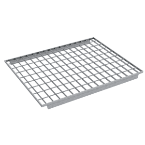FeNau Fachbodenmodul Maße 880x1050x20 mm Last 200 kg S235JR Im Vollbad Feuerverzinkt