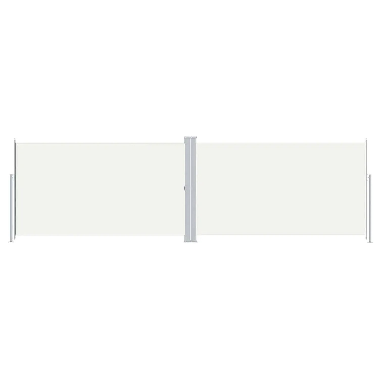 vidaXL Seitenmarkise Ausziehbar Creme 180x600 cm 318001