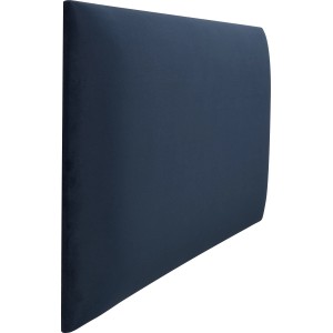 Rechteckiges Wandkissen, 60x30 cm, dunkelblaues Samt-Design für Dekor-Paneele.