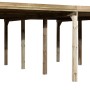Weka Doppelcarport 618 Gr. 2 mit Trapezblech, Holzkonstruktion mit Flachdach und stabilen Pfosten.