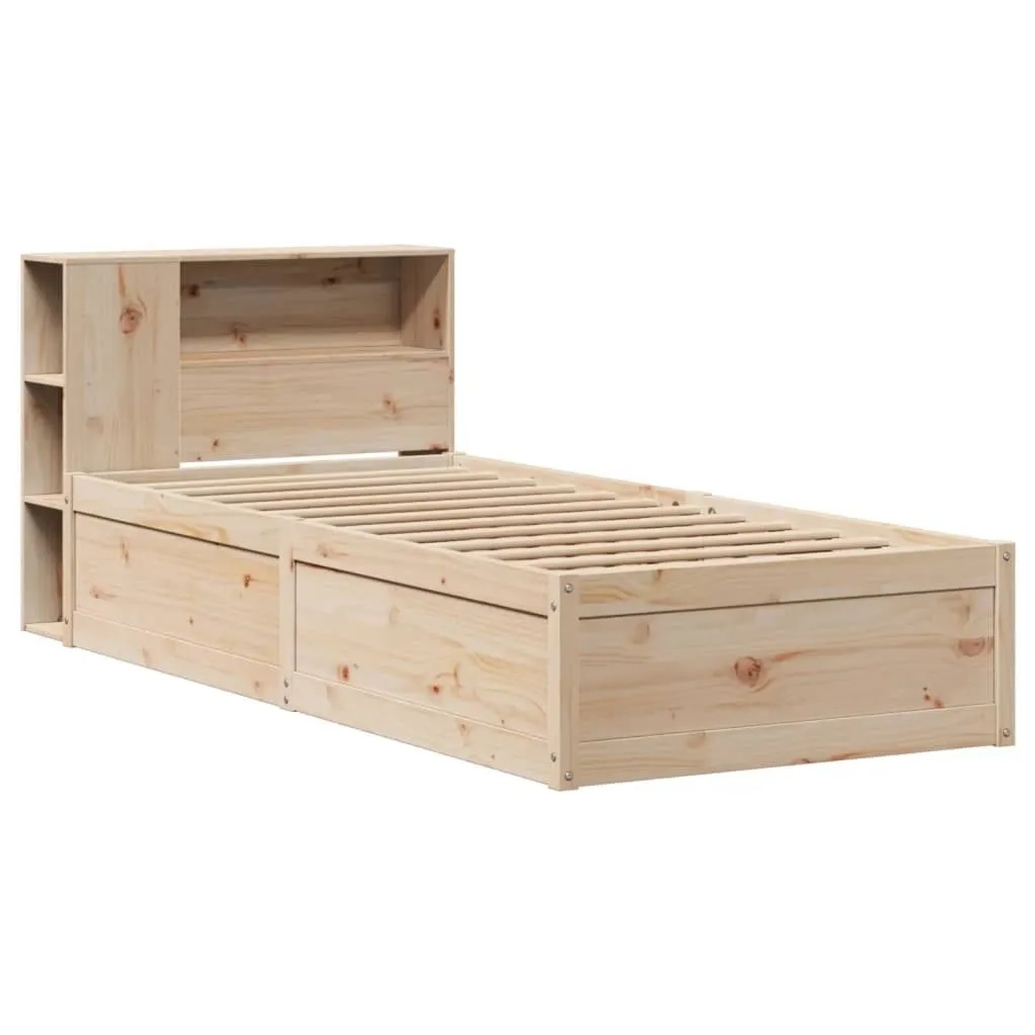 vidaXL Massivholzbett ohne Matratze 90x200 Kiefernholz 3323434 günstig online kaufen