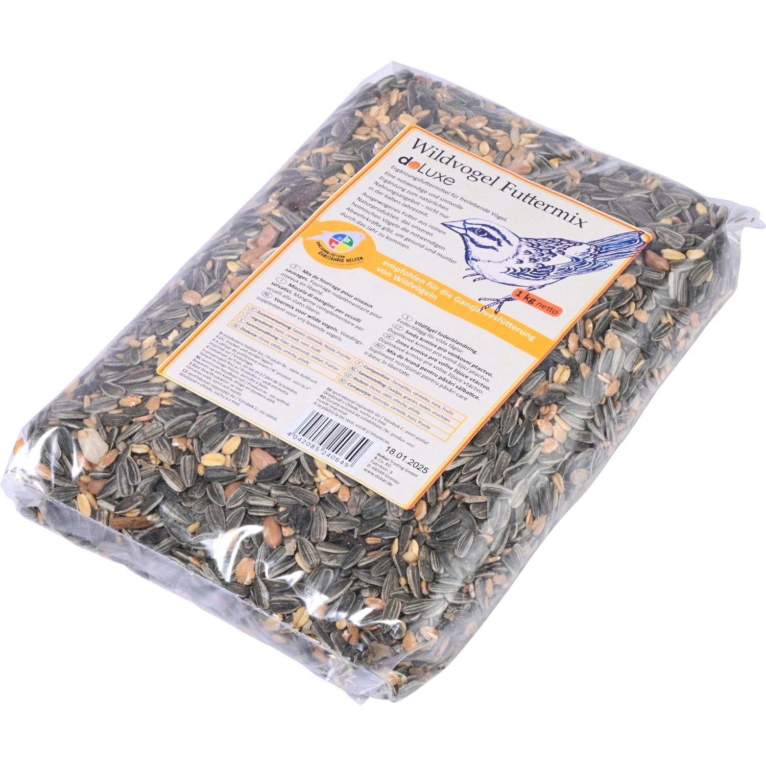 Dobar WildvogelFuttermix mit Sämereien & Nüssen 1 kg kaufen bei OBI