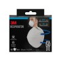 3er-Pack 3M Atemschutzmaske FFP2 ohne Ventil, weiß. Schutz vor Feinstaub beim Heimwerken.