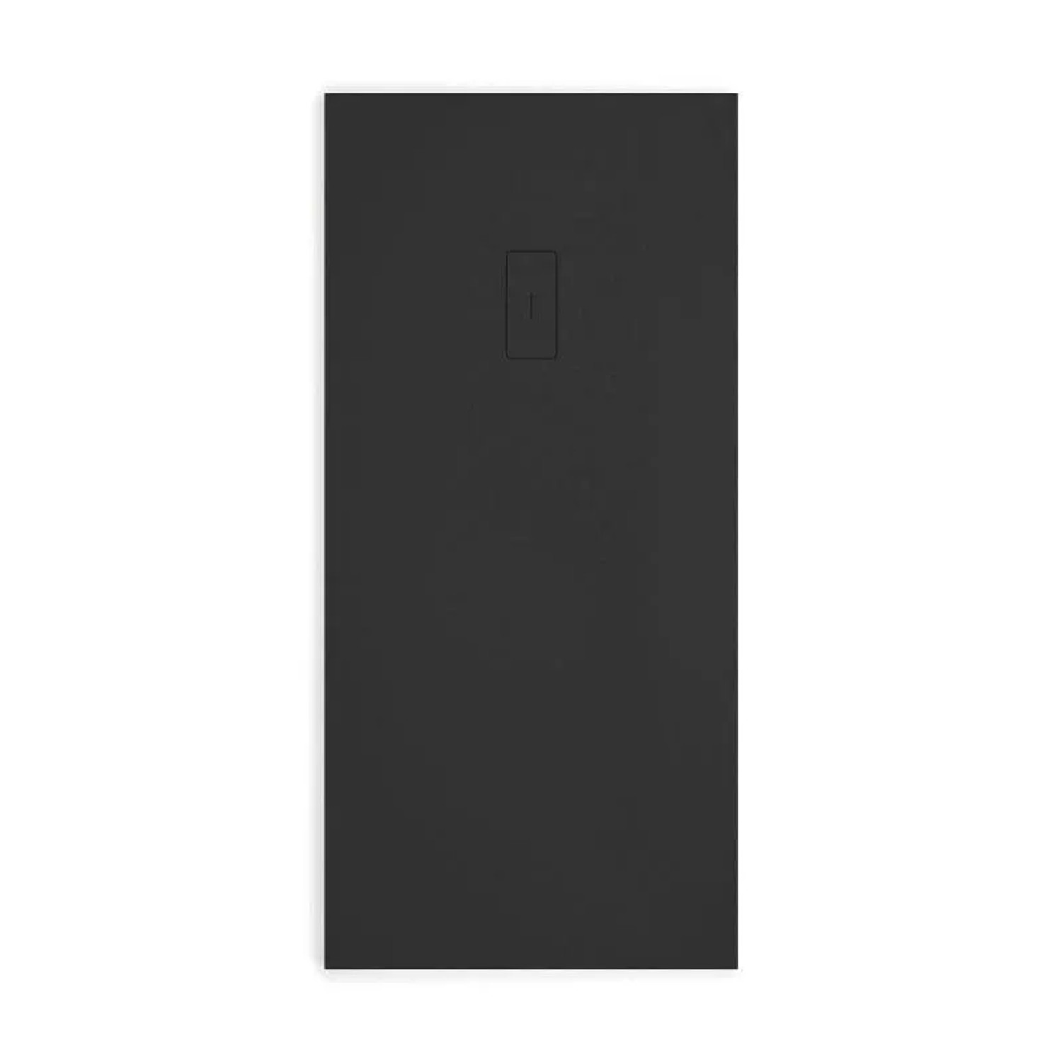 Stano Mineralguss-Duschwanne Extra Flach Fusion Schwarz 70x160cm