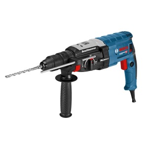 Bosch Professional GBH 2-28 F Bohrhammer mit Zubehör und Tiefenanschlag in L-Boxx.