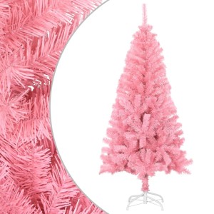 Rosa künstlicher Weihnachtsbaum (150 cm) mit Ständer für eine einzigartige Weihnachtsdeko.