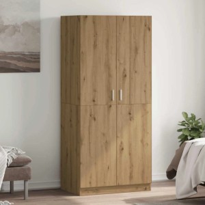 vidaXL Kleiderschrank Artisan-Eiche 90x52x200 cm Holzwerkstoff 855885