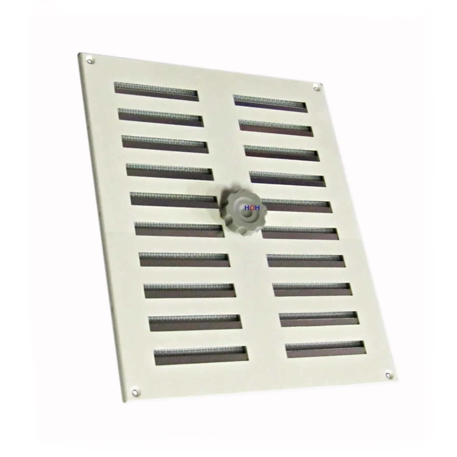 Häusler Lüftungsgitter LG 3025 SW Schiebegitter Alu Weiß PVD 300 x 250 Ablu günstig online kaufen