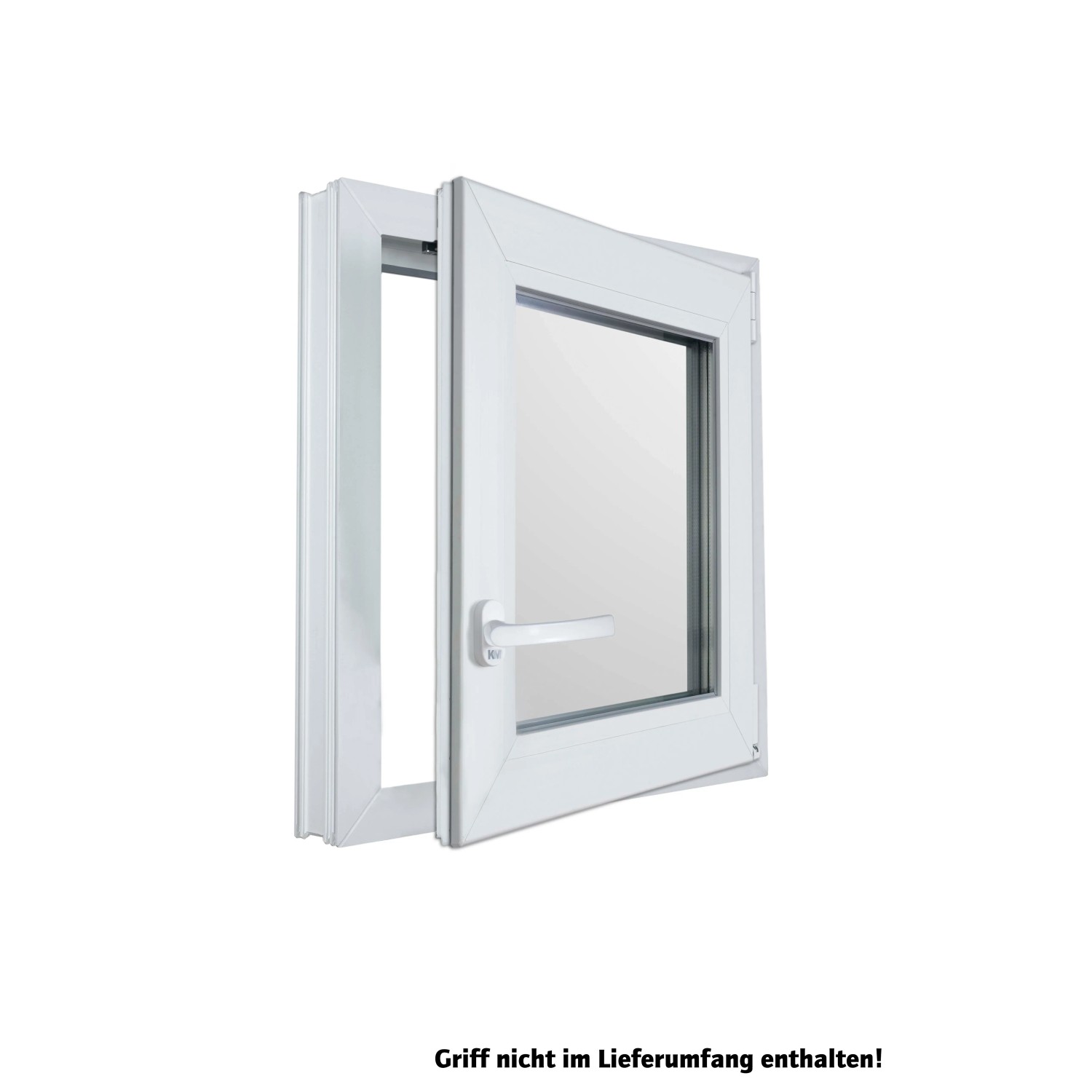 Kunststofffenster Weiß BxH 700 X 750 Mm - Garagenfenster