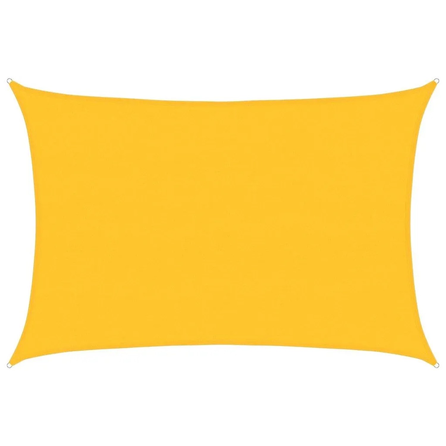 Furnicato Sonnensegel 160 G M² Rechteckig Gelb 5x7 M Hdpe
