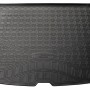 Schwarze Gummi Kofferraumwanne für Volvo XC60 II ab 2017, passgenaues Autozubehör.