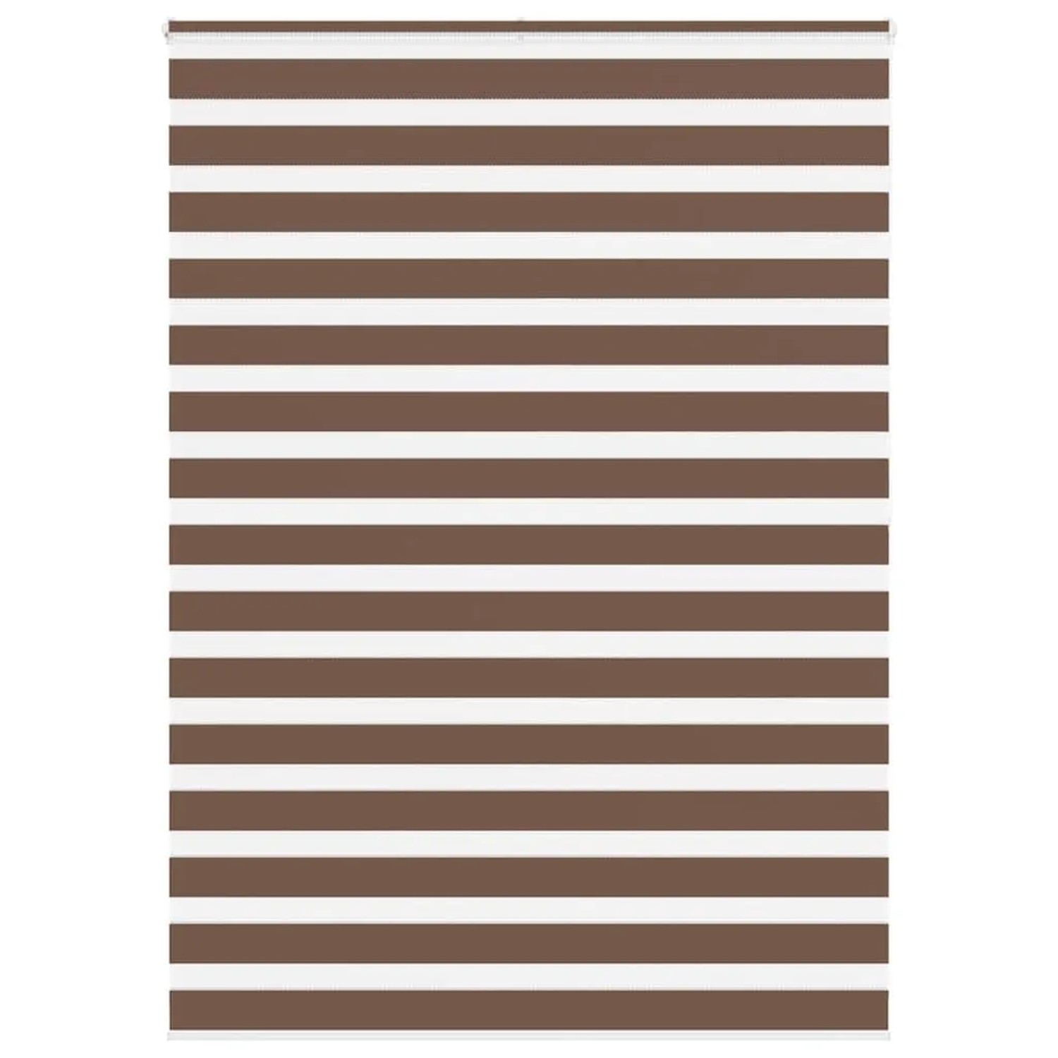 vidaXL Doppelrollo Braun 155x200 cm Stoffbreite 150,9 cm Polyester 4014376 günstig online kaufen