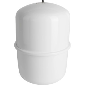 Weißes Reflex Druckausdehnungsgefäß N 25 für Heizungsanlagen, 25 Liter, 4 bar.