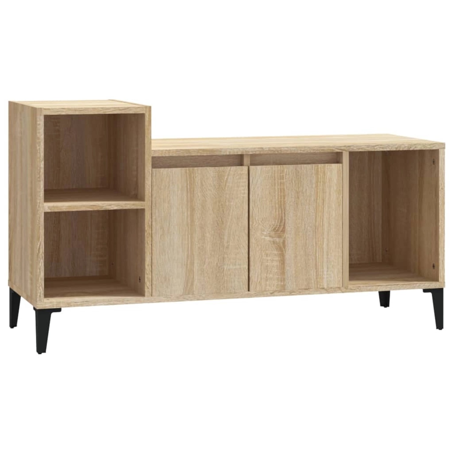 VidaXL TV-Schrank Sonoma-Eiche 100x35x55 cm Holzwerkstoff  Modell 2 günstig online kaufen