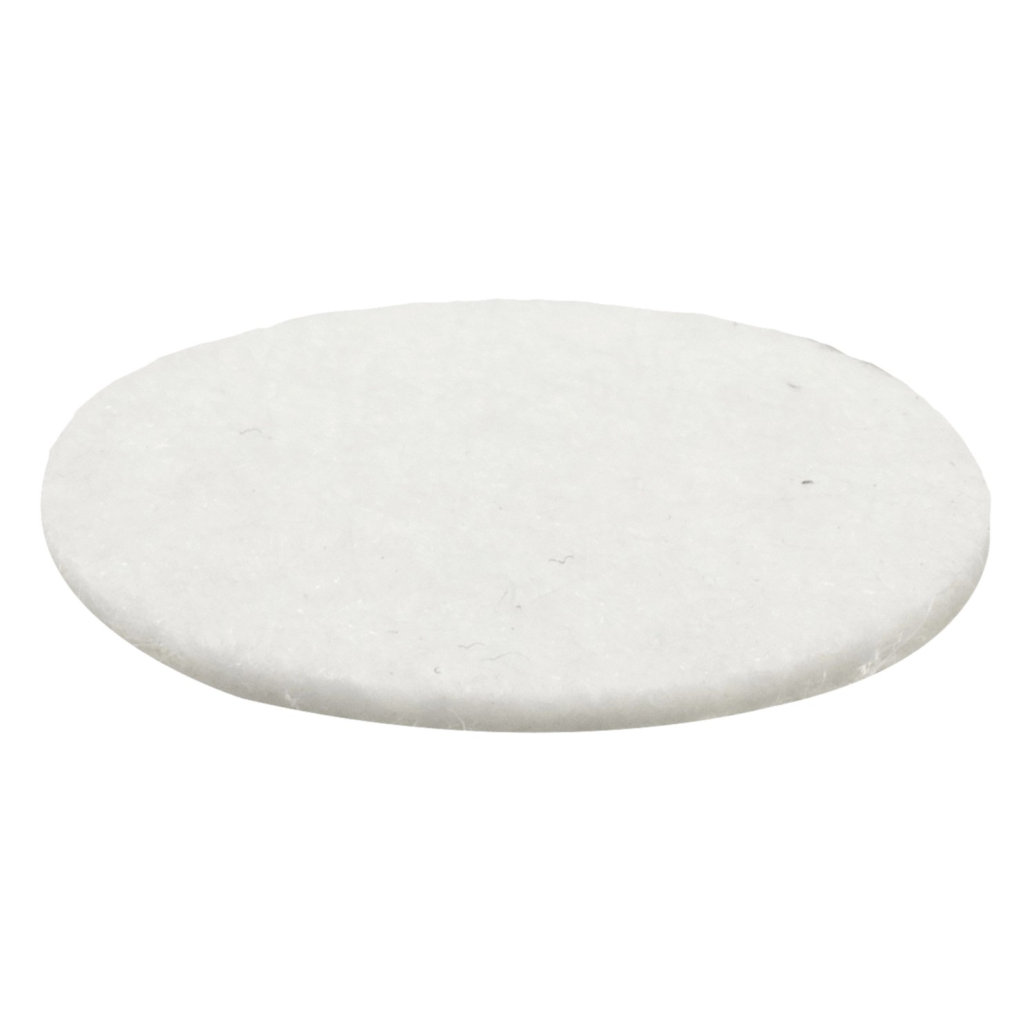 Wagner Softfilz-Pads-Set EH0025 Ø 25 mm x 1 mm Weiß 24-tlg.