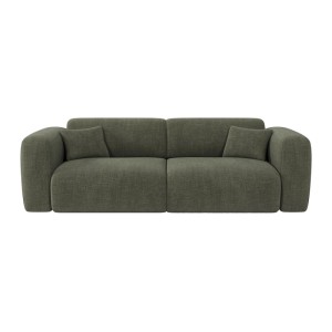 Vente-unique Schlafsofa Pogni Grün 240 cm