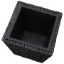 Furnicato Hochbeet Set Wasserhyazinthe Stahlrahmen Schwarz 40x40x40 Cm 30x30x30 Cm 20x20x20 Cm_6
