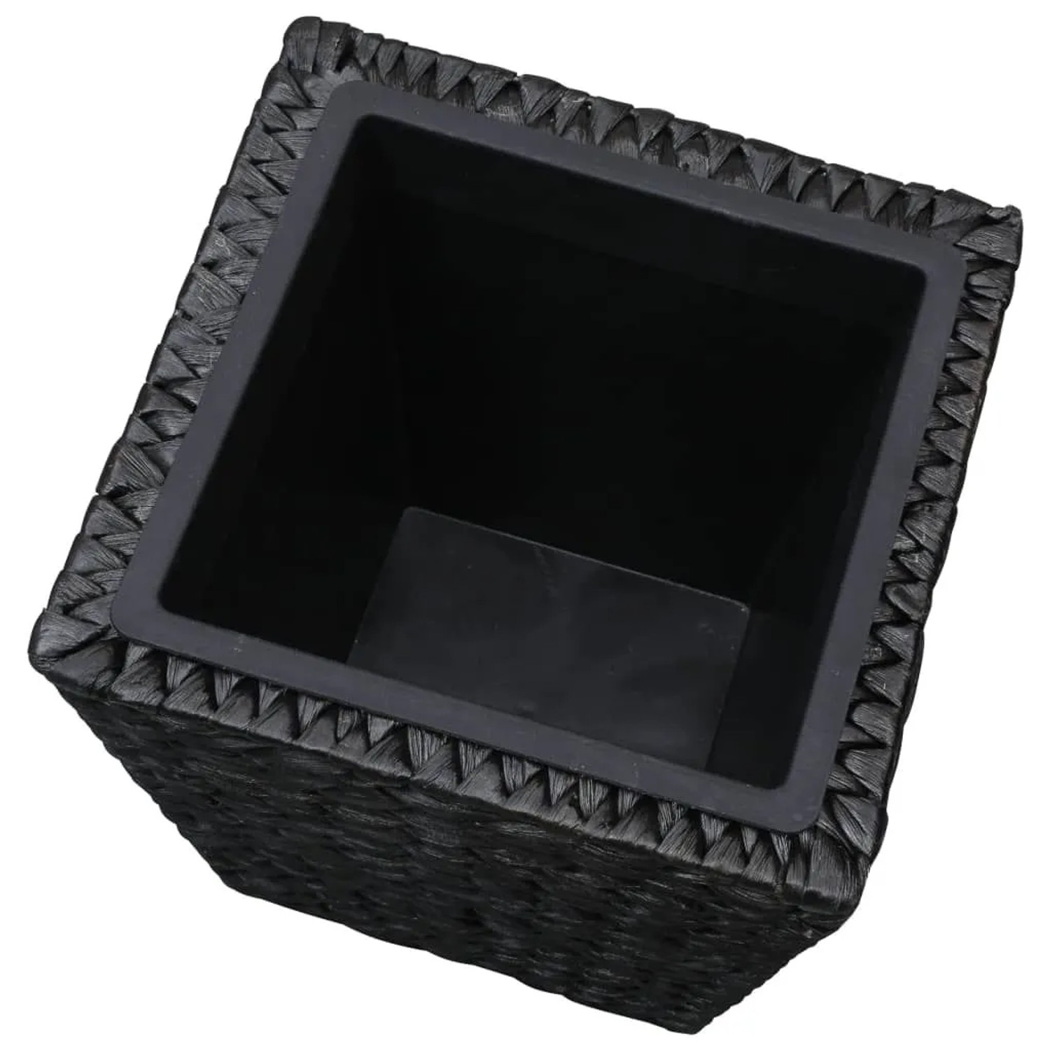 Furnicato Hochbeet Set Wasserhyazinthe Stahlrahmen Schwarz 40x40x40 Cm 30x30x30 Cm 20x20x20 Cm_6