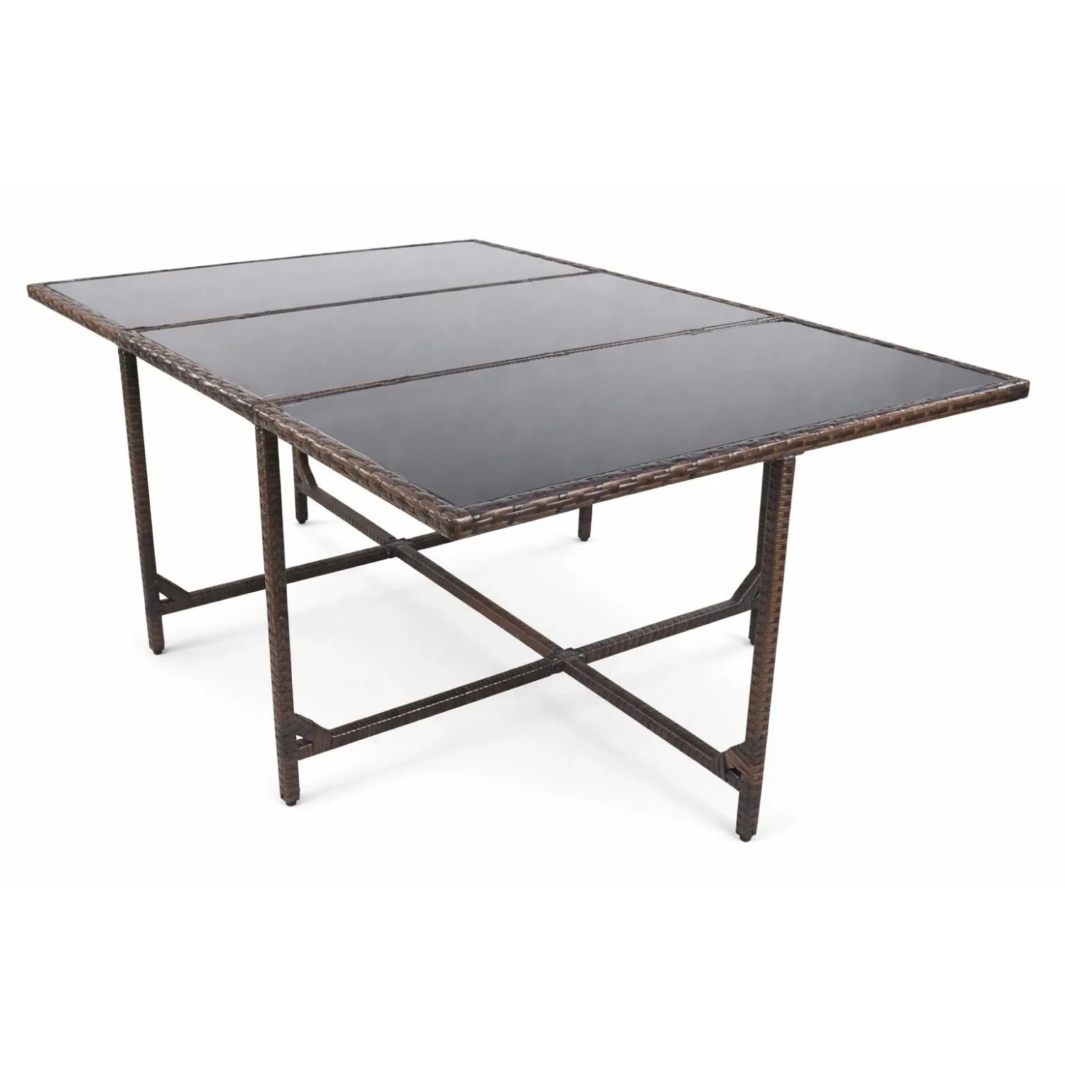 VCM Gartentisch Raloso Braun