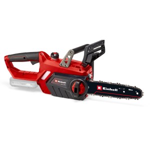 Einhell Akku-Kettensäge GE-LC 18/25 Li Solo, rot/schwarz. Kompakte Kettensäge für Gartenarbeiten.