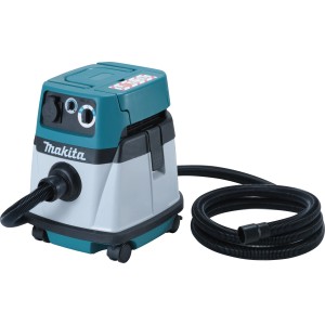 Makita VC1310LX1 Staubsauger für Staubklasse L, Nass- und Trockensauger mit Zubehör.