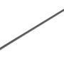 Hettich SlideLine 1plus Laufprofil, Aluminium silber, für Schiebetürbeschläge, 2m lang.
