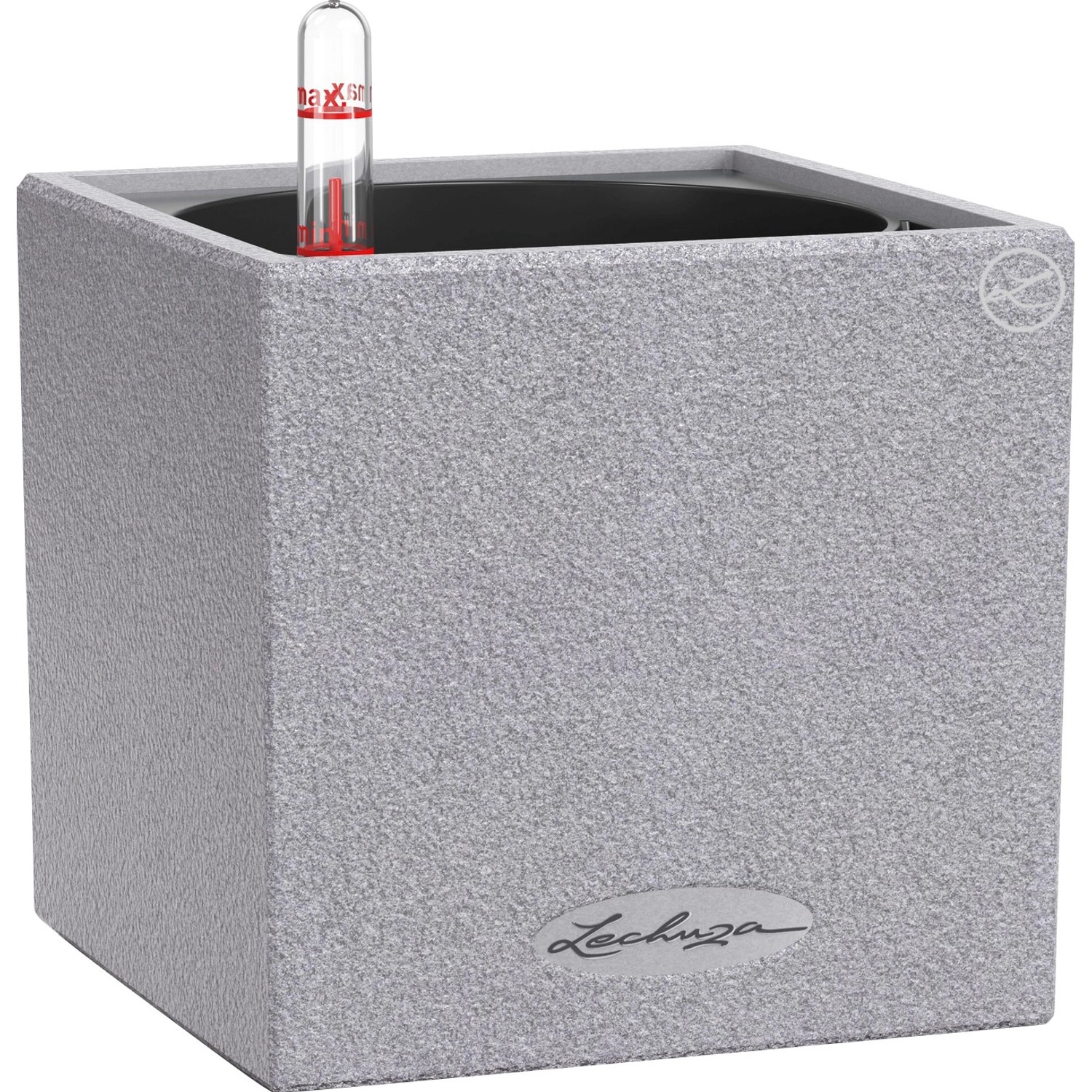 Lechuza Pflanzgefäß Canto Stone 14 Steingrau 14 cm x 14 cm günstig online kaufen