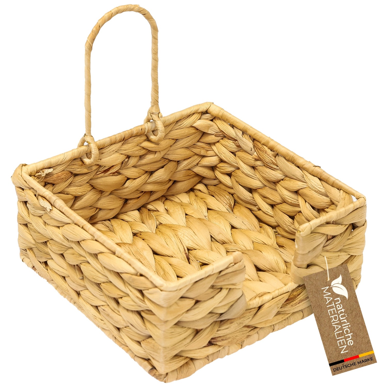HMF Serviettenhalter Geflochten Wasserhyazinthe Serviettenständer Sicherung günstig online kaufen