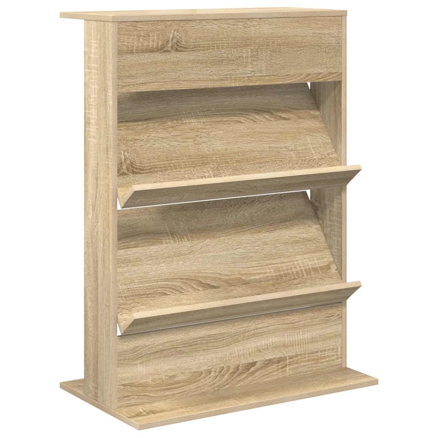 vidaXL Magazinregal Sonoma-Eiche 70 x 41 x 96 cm Holzwerkstoff 899537