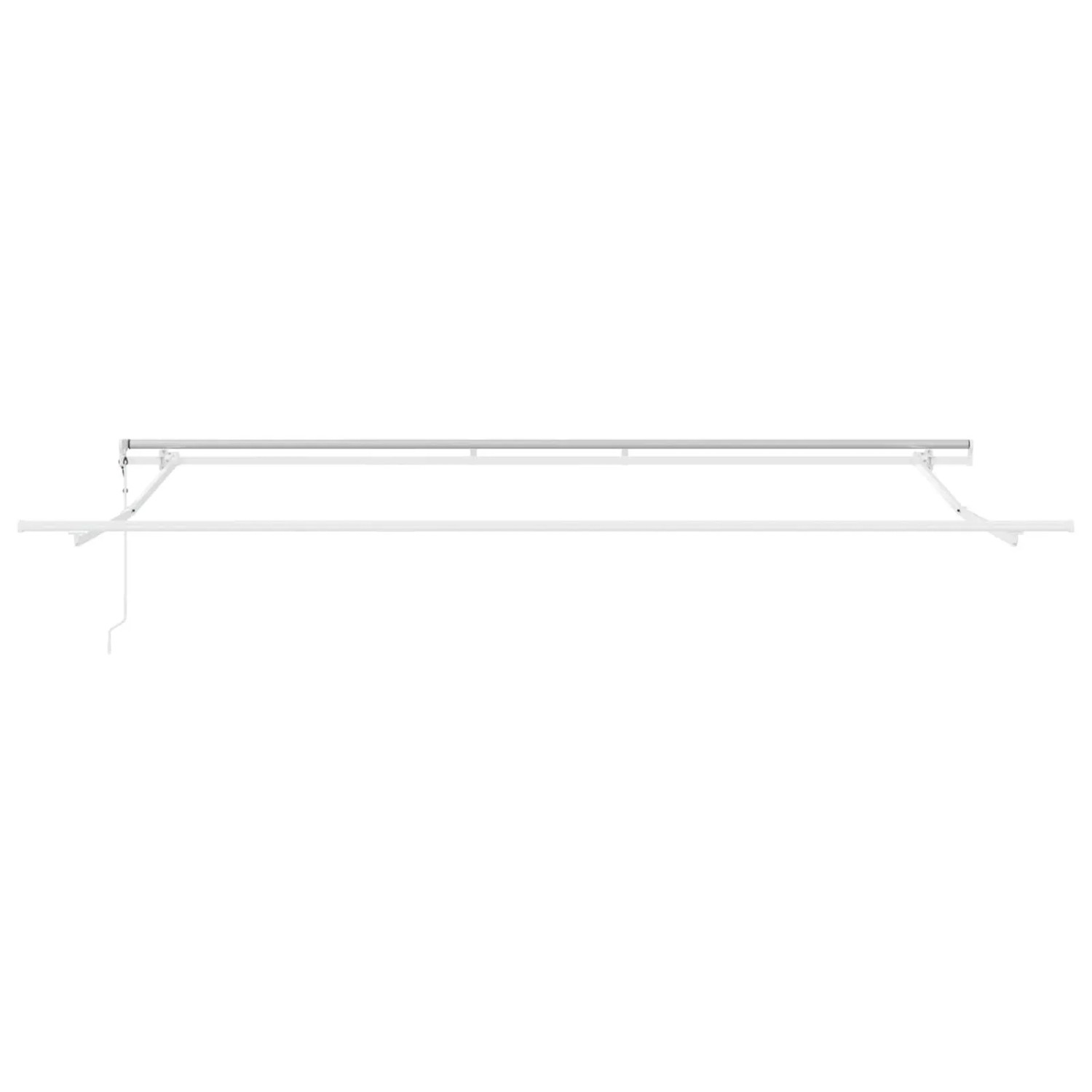 vidaXL Einziehbare Markise Beige 400 x 300 cm Stoff und Stahl 3330609_2