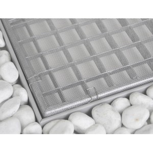 OBI Lichtschachtabdeckung Alu Rolle, 60x120cm, 2er-Pack, mit Montage-Zubehör. Schutz vor Laub und Insekten.