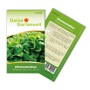 Samentüte Deiner Gartenwelt Zitronenmelisse mit Abbildung der Pflanze.