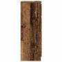 Schmales Sideboard in Altholz-Optik aus Holzwerkstoff, mit 4 Schubladen. Praktischer Schrank.