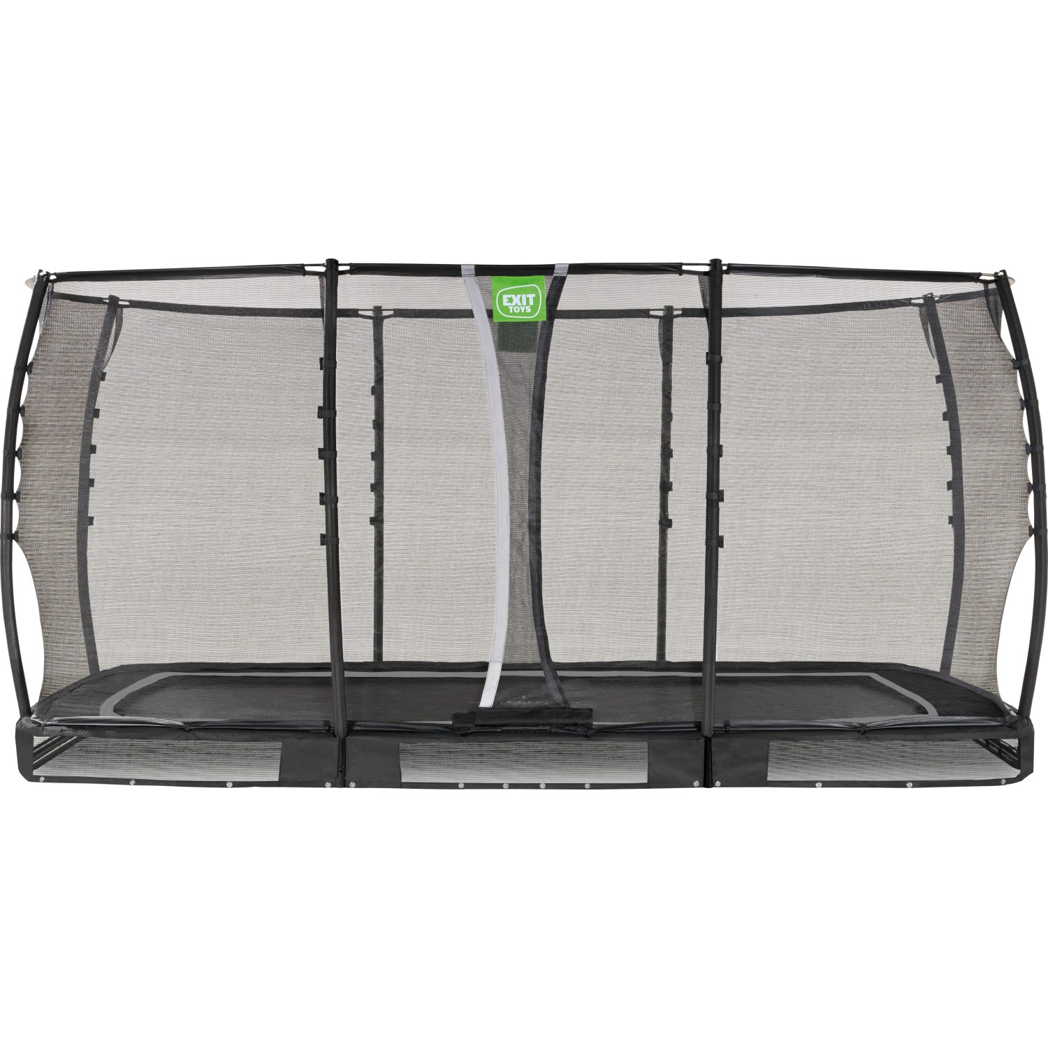 EXIT Allure Premium Bodentrampolin 244 cm x 427 cm Schwarz