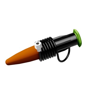 Windhager Wasserspender 3er-Set für Hochbeete: Automatische Bewässerung mit Tonkegel und Schlauch.