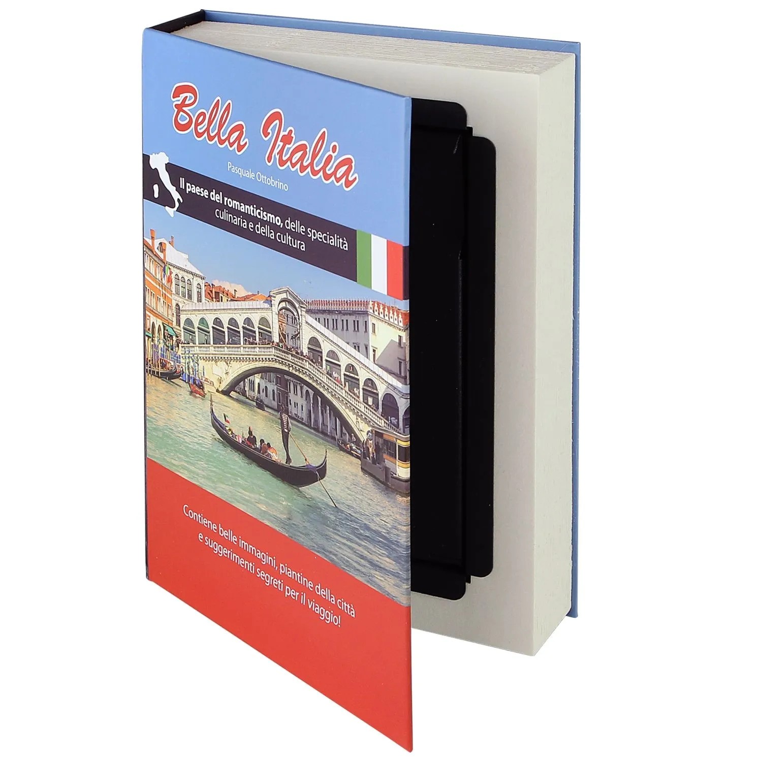 HMF 80935 Buchtresor Geldkassette Papierseiten 23 x 15 x 4 cm Italien günstig online kaufen