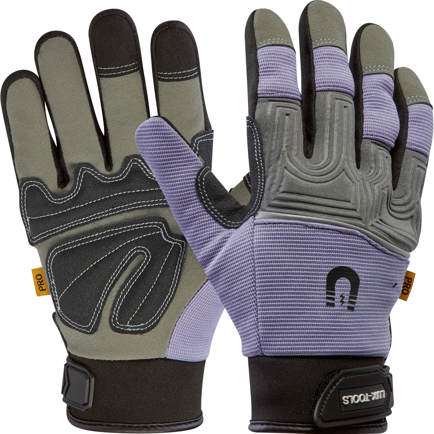 LUX Arbeitshandschuhe Ladies Strong Protect Gr. 8, ideal für Montagearbeiten, mit Magnetfunktion.