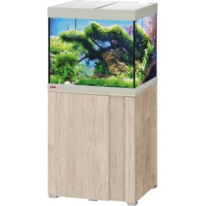 Eheim Aquarium-Kombination VivalineLED 150 Pinie, 150 l, mit Unterschrank und Pflanzen.