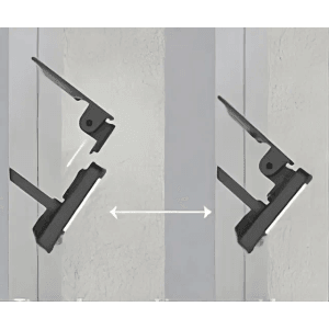 LUXULA LED Solar Wandleuchte, getrenntes Solarpanel zur optimalen Ausrichtung, kabellos.